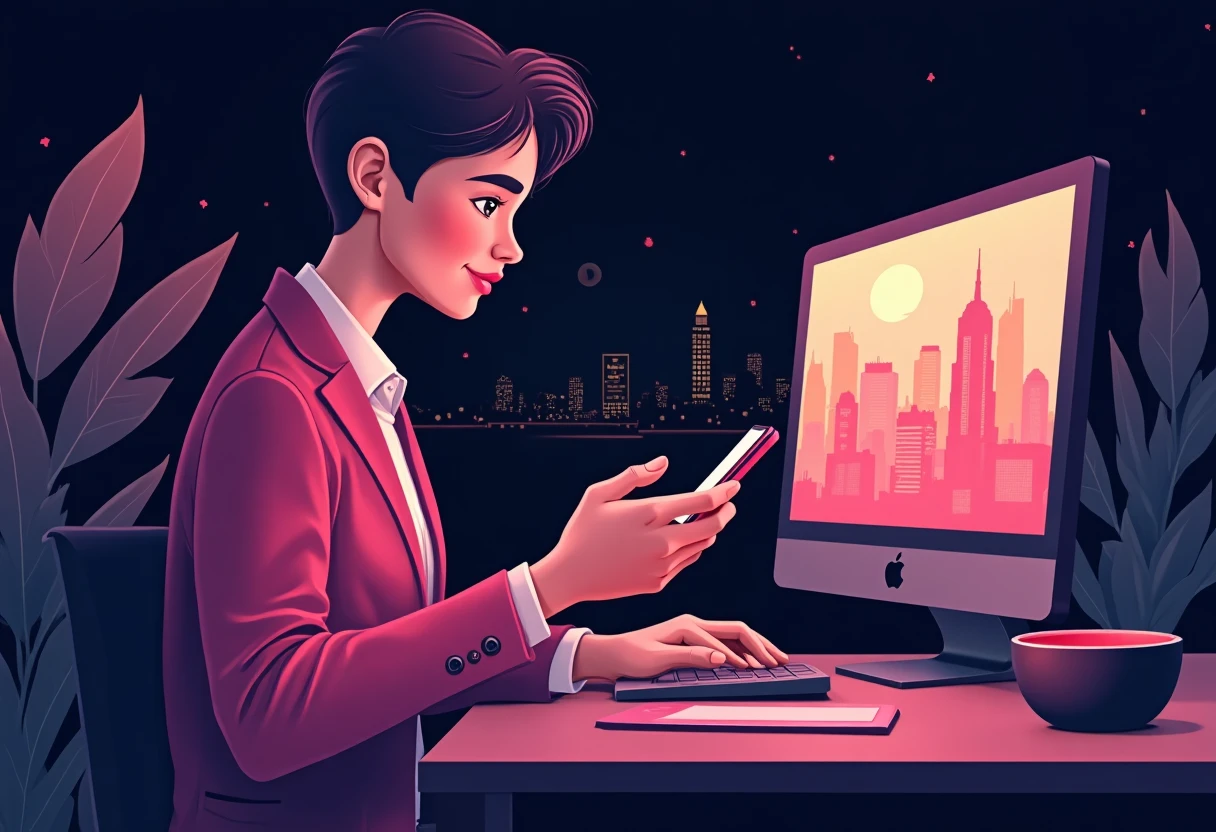 Pengguna aplikasi kencan premium