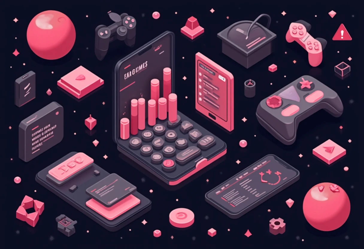 Visual representation of fitness app features