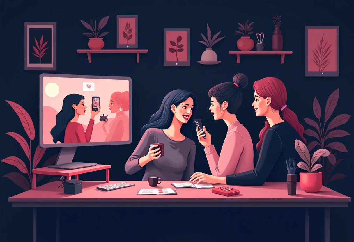 Partage authentique d'instants entre amis
