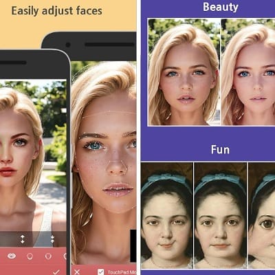 Apps para simular harmonização facial Facewarp
