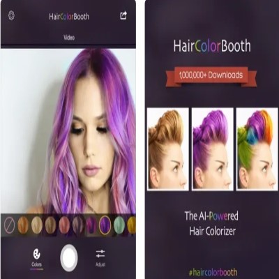 Apps para testar cores no cabelo