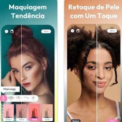 Apps para testar cores no cabelo